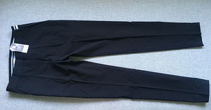 Slim Fit viisakad püksid, musta värvi, s34 (6 foto / 7)