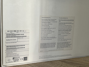 Macbook Pro 13 (2017) 128GB (Mudel: A1708) (10 foto / 10)