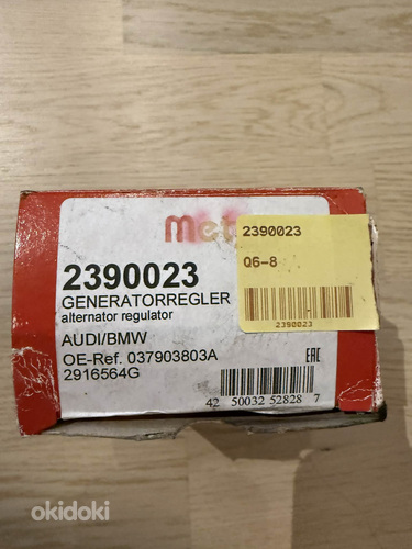 Generaatori pingeregulaator Metzger 2390023 Audi/BMW