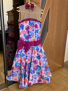 Платье для фигурного катания, рост 155-162 см