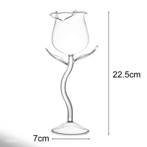 Бокал Роза бокал для напитков Материал: стекло 100ml (фото #2)