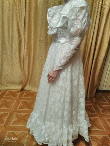 Гіпюрове весільне плаття (фото #3)