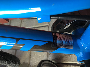 Ülikerge lastejalgratas Giant ARX 16″ F/W Sapphire (6 foto / 10)