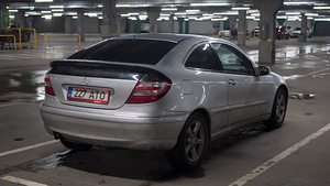 Mercedes-benz C180 Kompressor Coupe. 2004 aasta. (4 foto / 12)