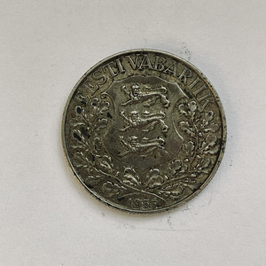 Eesti Vabariik - 1 KROON (1869-1933) "ÜLDLAULUPIDU" (2 foto / 2)
