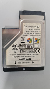 OMNIKEY CARDMAN 4321 (3 фото из 3)