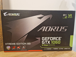Gigabyte Aorus Gtx 1060 Xtreme Edition 6G 9Gbps (3 foto / 3)