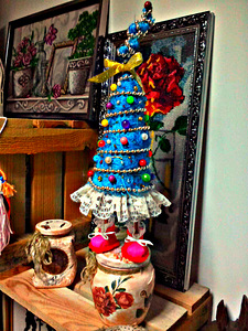 Новорічні ялинки hand-made (2 фото з 3)