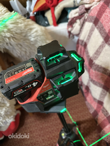 M12™ ROHELINE 360° 3-TASANDILINE LASERI KOMPLEKT