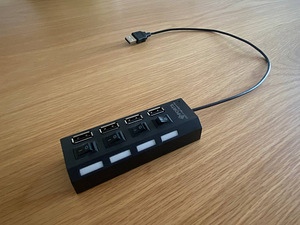 USB HUB 2.0 4 Port Multiple Expander (1 foto / 1)