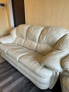 Nahkdiivani komplekt (1 foto / 3)