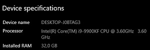 9900KF + Z390 MSI Gaming Pro Carbon +32gb DDR4 RAM (3 foto / 3)