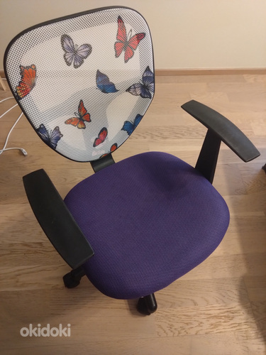 Детское офисное кресло Halmar Spiker, фиолетовый (фото #5)