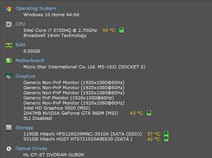 MSI GE62 2QC APACHE (3 foto / 3)