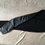 Штаны черные с кожанной вкладкой (фото #3)