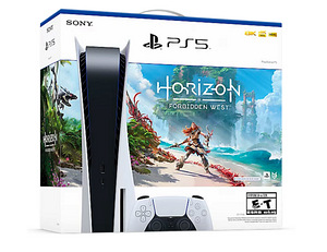 Uus Sony PlayStation 5 Horizon Bundle. Disc version (1 foto / 1)