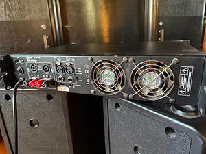 PA kõlarid Dynacord D12 ja võimendi t.amp t-800 (5 foto / 5)