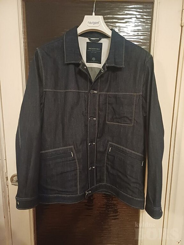 НОВАЯ МУЖСКАЯ ДЖИНСОВАЯ КУРТКА RESERVED, XXL