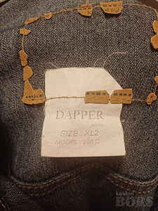 МУЖСКАЯ ДЖИНСОВАЯ КУРТКА DAPPER, 2XL (3 фото из 3)