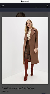 Uus CAME Villane mantel. Шерстяное пальто. Wool coat.