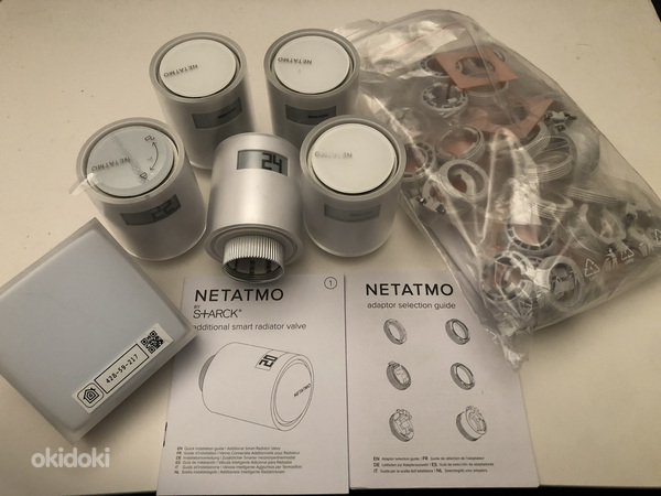 Умные радиаторные термостаты Netatmo Smart Radiator Valves