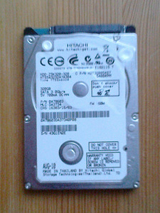 Hitachi HDD kõvaketas 2.5" 320GB SATA, slim 7mm (3 foto / 4)