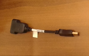 DisplayPort -> адаптер DVI-D (2 фото из 5)