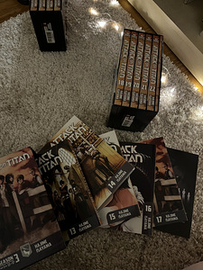 Manga attack on titan 1st and 3rd season (3 foto / 4)