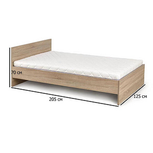 Voodi 120×200 cm pluss madrats 12 sm. Hind kokkuleppel. (2 foto / 5)
