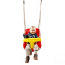 Качели Just Fun "For Babies", длина 180 см, красный с желтым (фото #2)
