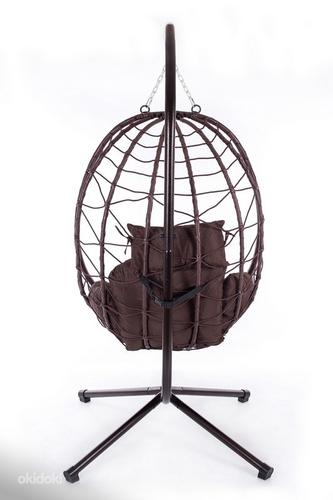 Кресло-качели яйцо подвесное разборное EGG-1, подставка (фото #4)