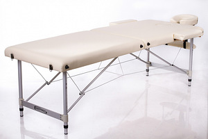 Переносной массажный стол (кушетка) RESTPRO® ALU 2 (L) Cream (2 фото из 10)