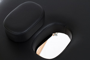 Kokkupandav massaažilaud RESTPRO® VIP OVAL 3 Black (9 foto / 9)