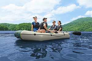 Надувная четырехместная лодка Bestway Ranger Elite X4 Raft, (10 фото из 10)