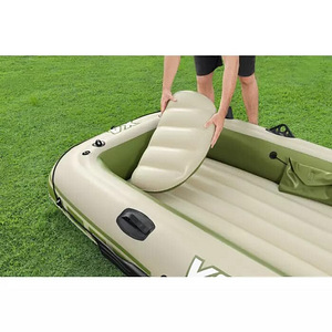 Надувная четырехместная лодка Bestway Voyager X4 Raft, 350х1 (5 фото из 10)