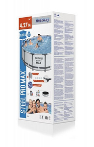 Karkassbassein Bestway 56950 Steel Pro Max Set 427x107 cm (10 foto / 10)