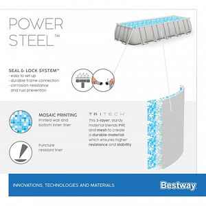 Bassein Bestway 56671 Power Steel 488x244x122 cm (7 foto / 10)
