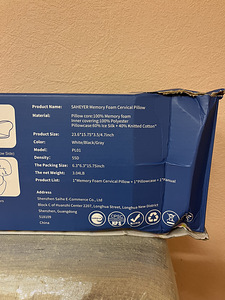 NB! Ortopeediline memory foam padi / ortopeediline padi (4 foto / 8)