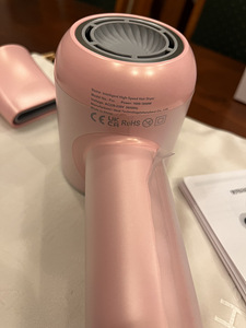 НОВЫЙ розовый фен Intelligent High-Speed Hair Dryer (4 фото из 5)