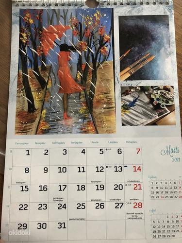 Календарь 2021 с моими нарисованными картинками (фото #2)
