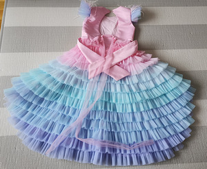 Очень красивое пышное праздничное платье для девочки, 116-12