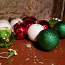 Рождественские украшения шары (фото #1)