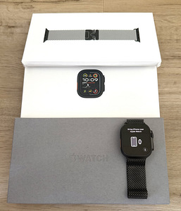 Apple Watch Ultra 2 49MM Black Milanese Loop (1 foto / 2)
