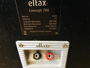 Kõlarid Eltax Concept 700 (4 foto / 4)