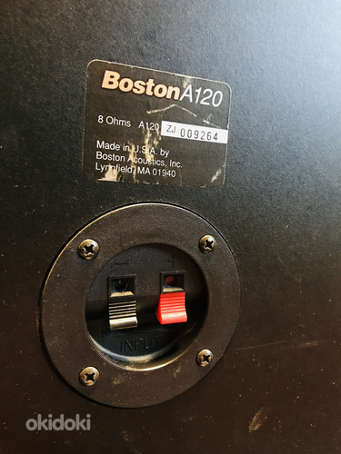Винтажные колонки Boston A120 (фото #7)