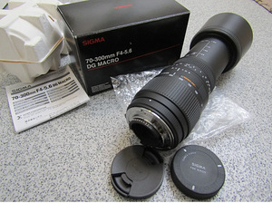 Sigma lens 70-300mm f/4-5.6 DG Macro. for Nikon (1 foto / 5)