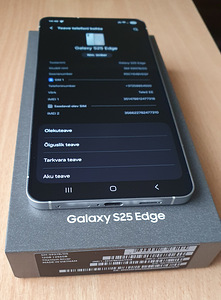 Samsung Galaxy S25 Edge Titanium Silver (1 foto / 6)