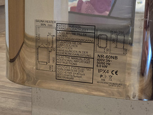 SAUNA ELEKTRIKERIS SAWOTEC (3 foto / 3)