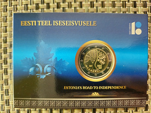 Estonia all 2 euro coins BU 2015-2025 (4 foto / 10)