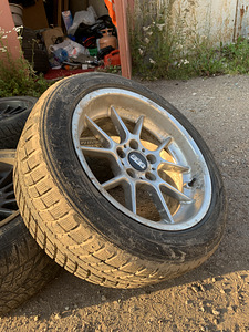 E39 BBS veljed talve rehvidega r17 5x120 et15 235/50 (1 foto / 5)